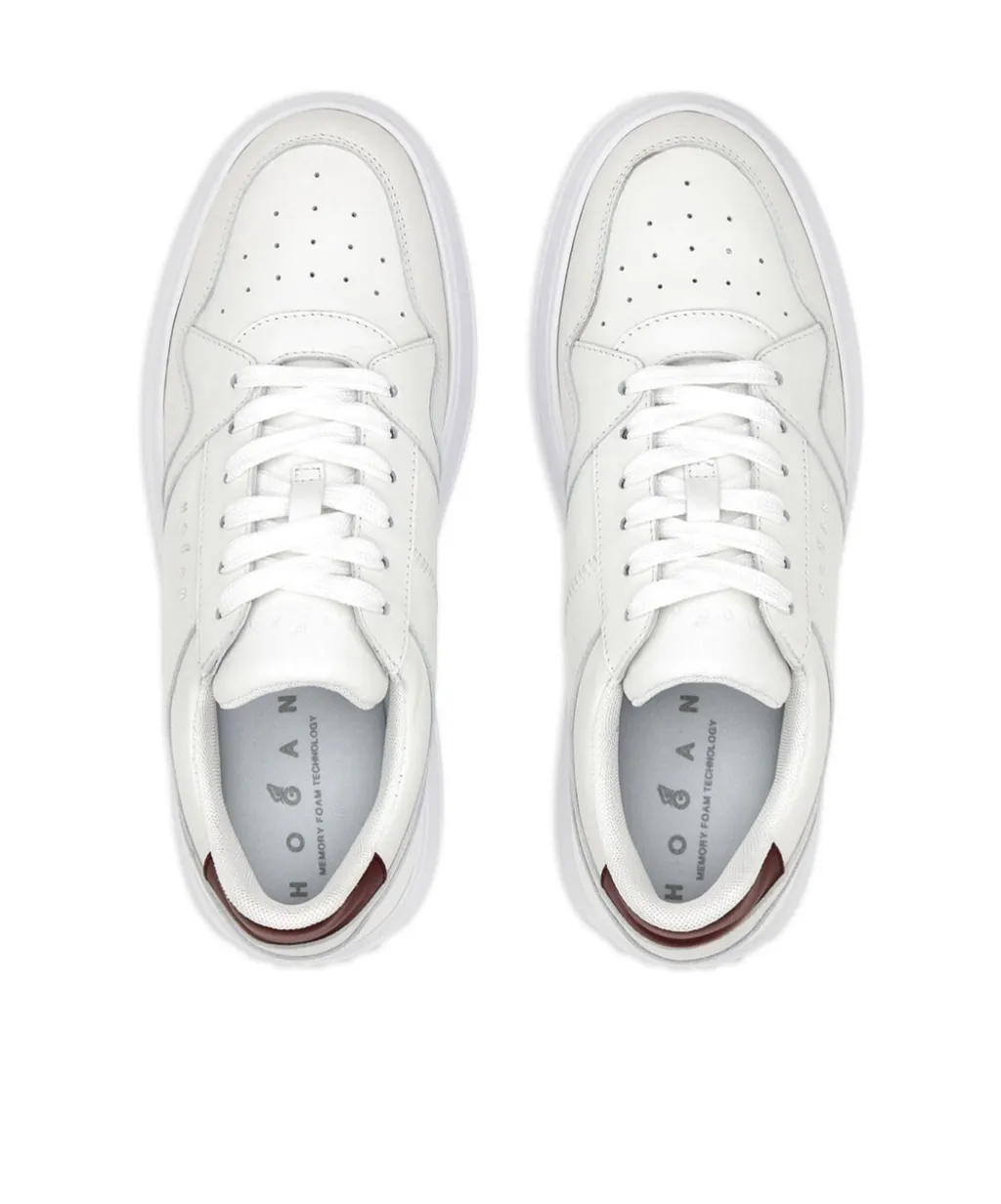 H670 Flatform Leather Sneakers