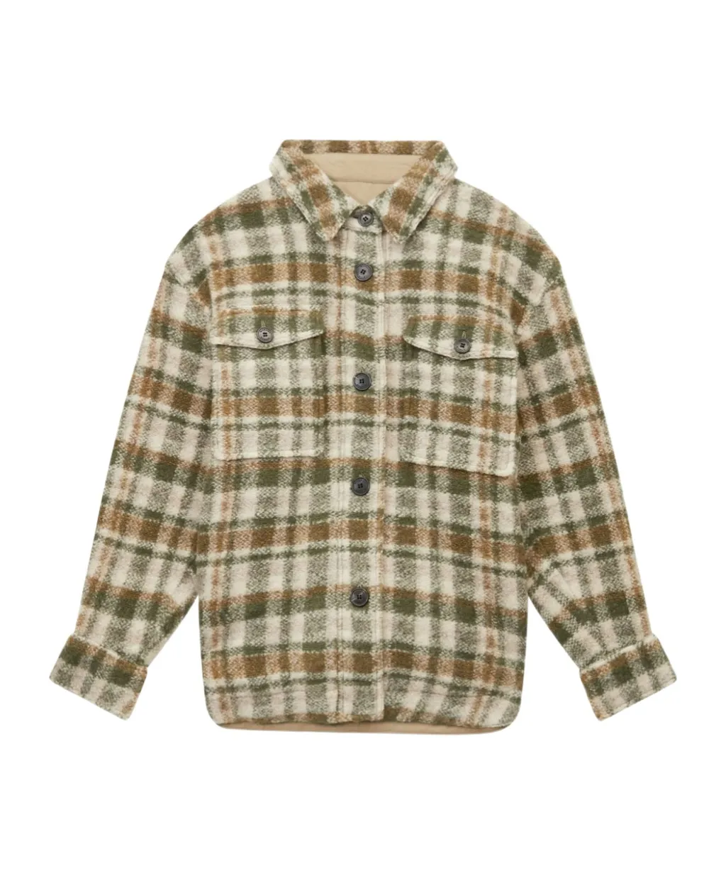 Isabel Marant Toile Harveli Checked Shirt Jacket
