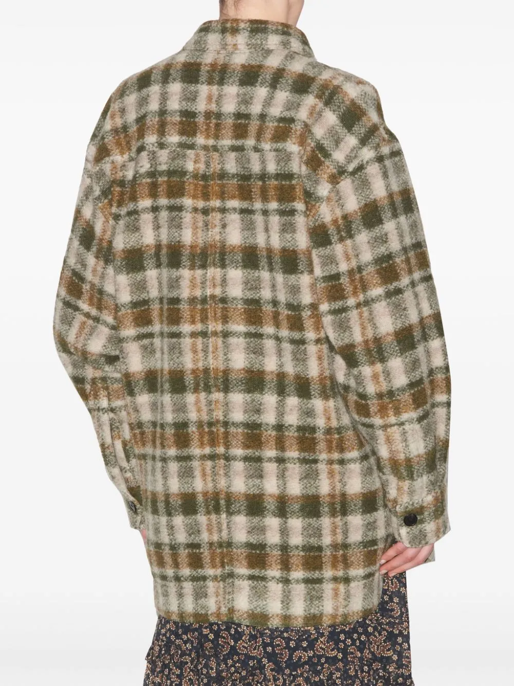 Isabel Marant Toile Harveli Checked Shirt Jacket