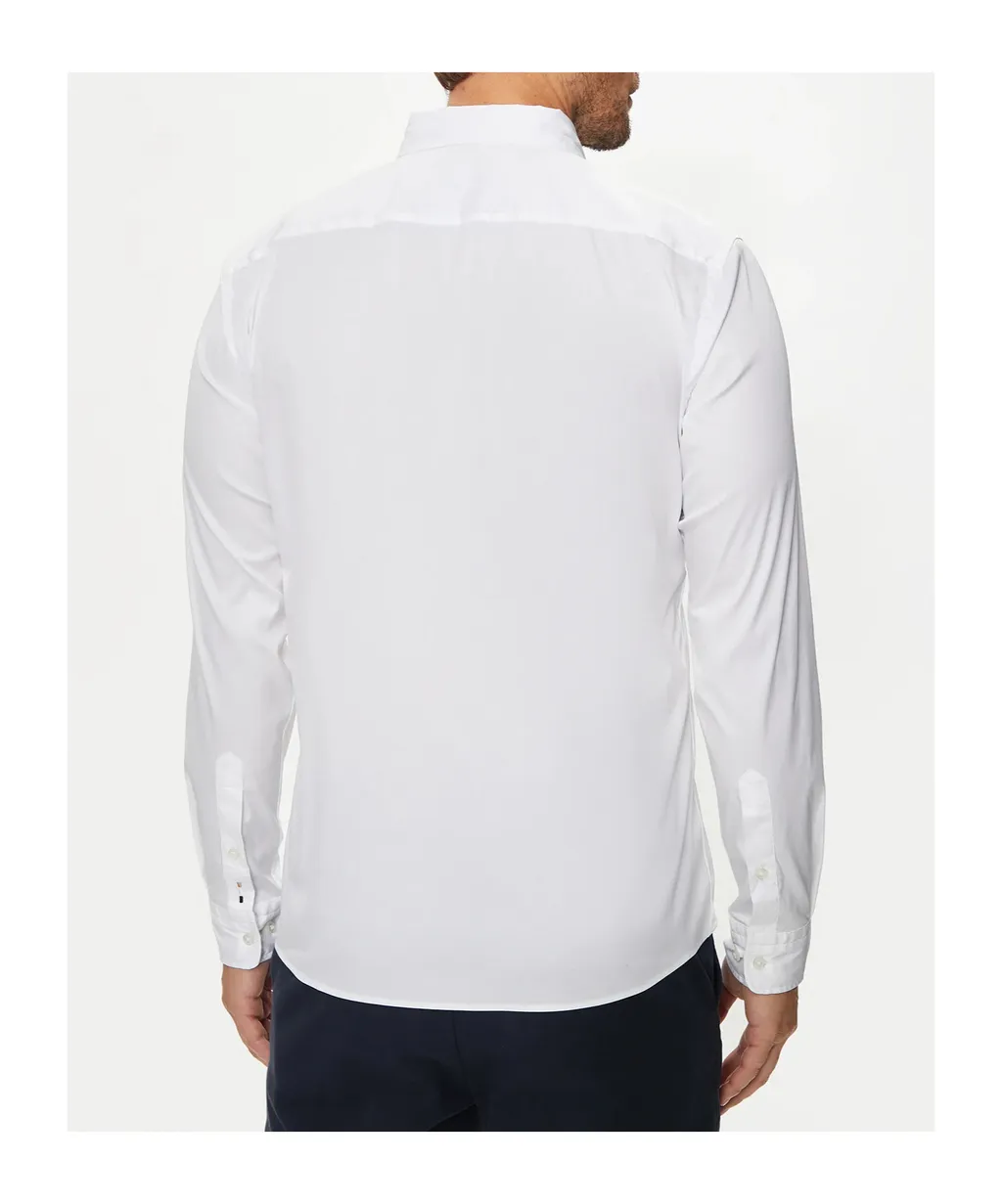 Logo-Embroidered Poplin Shirt