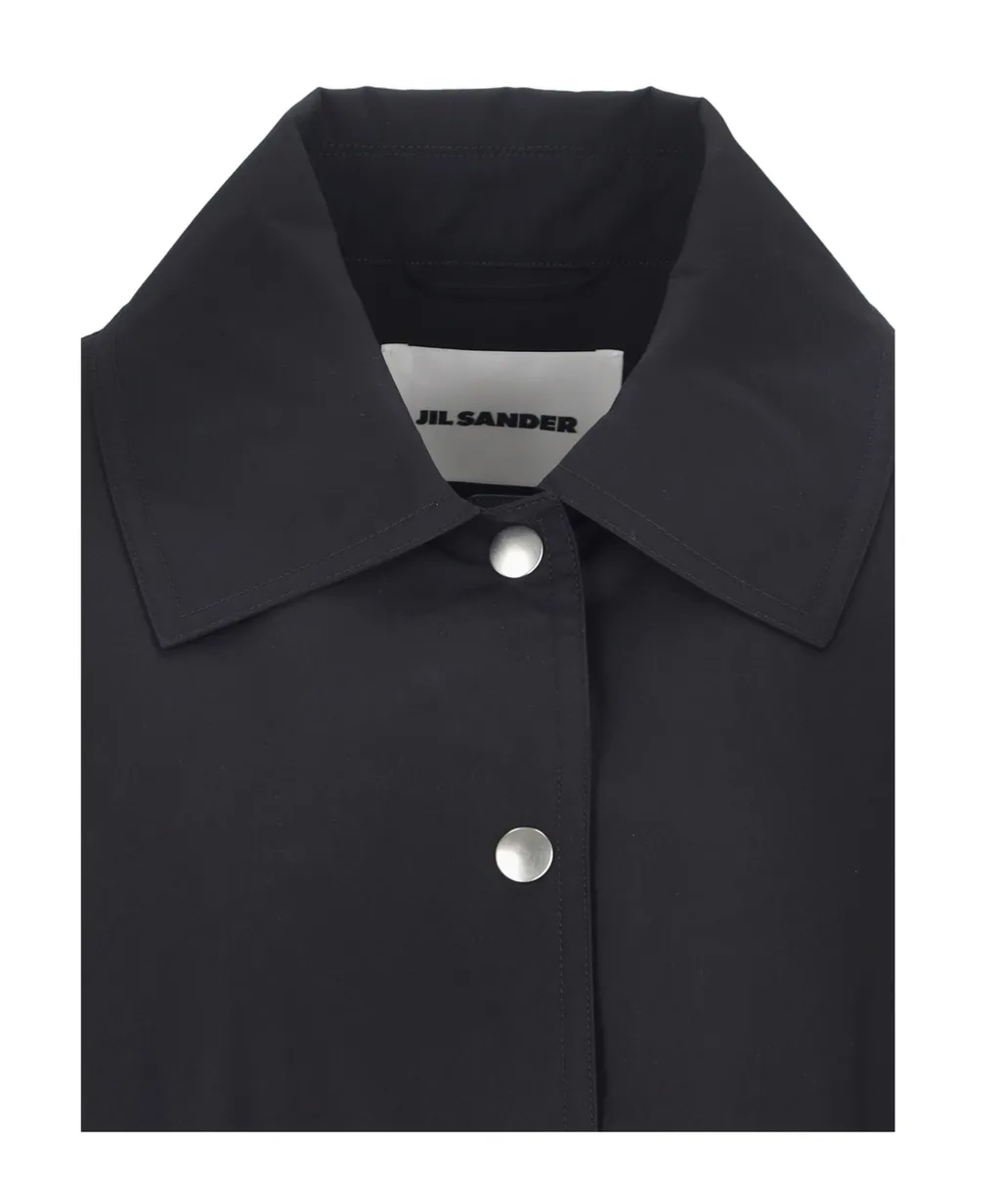 Jil Sander Logo-Printed Textured Jacket