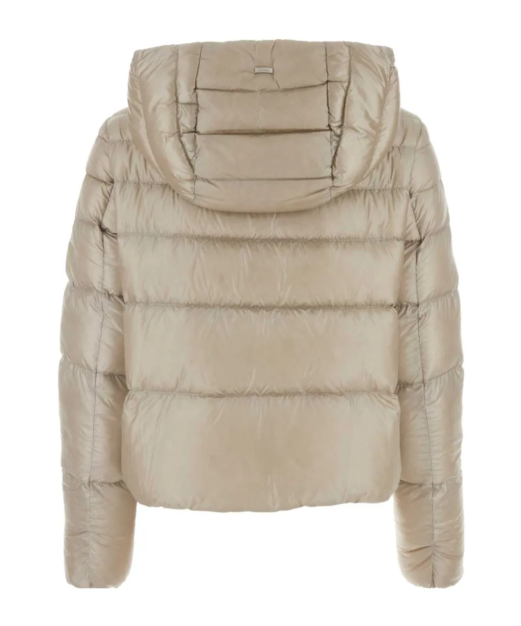 Herno Zip-Up Hooded Puffer Jacket