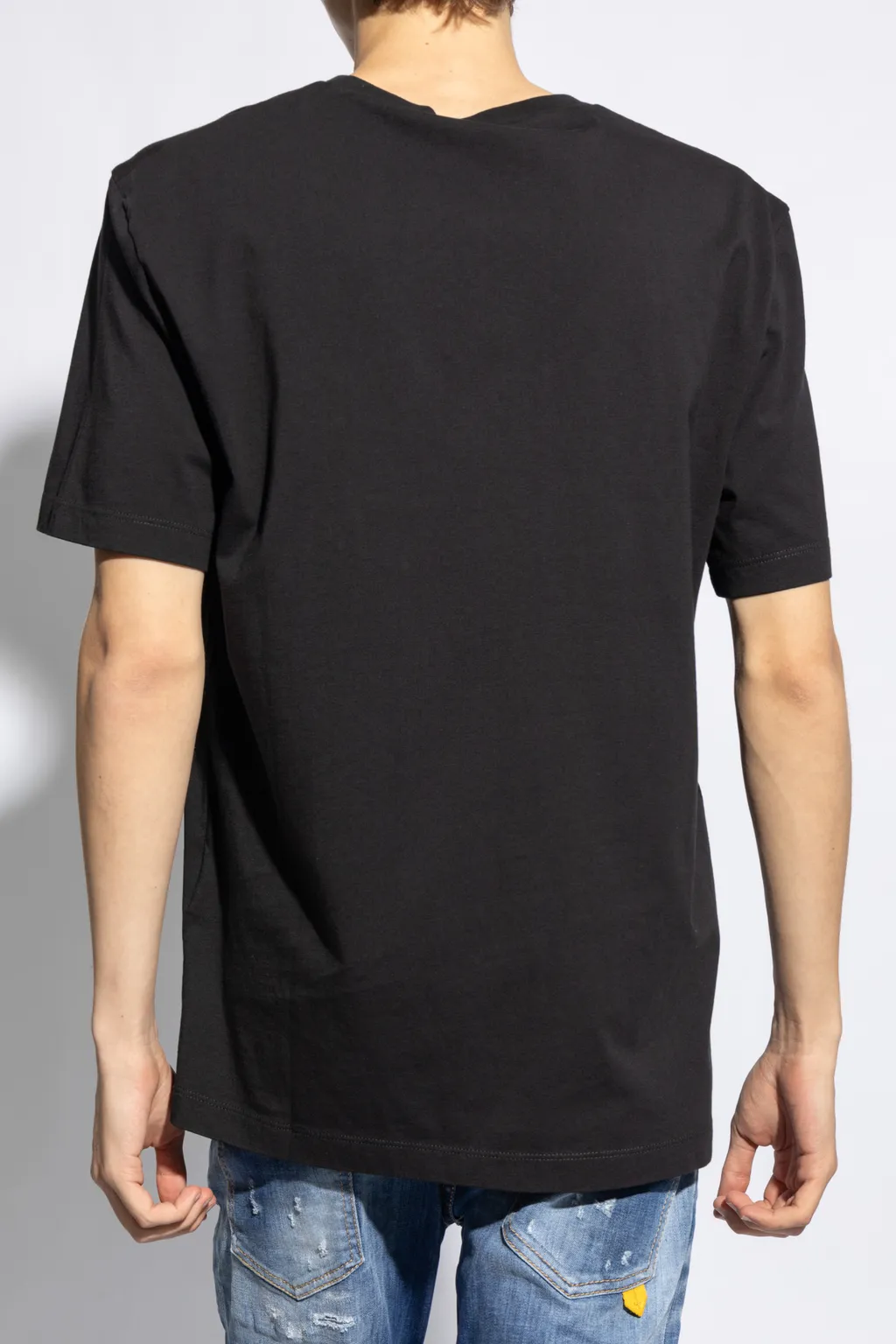 Dsquared2 Logo Patch Crewneck T-Shirt