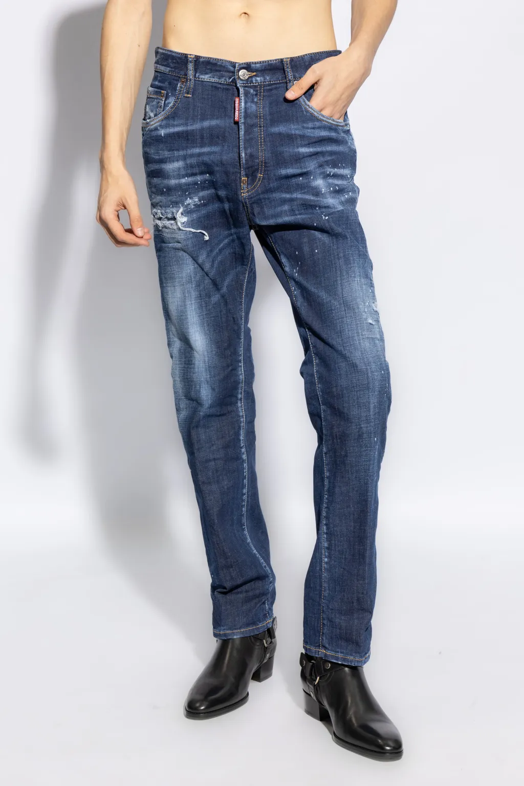 Dsquared2 Mid-Rise Slim Jeans