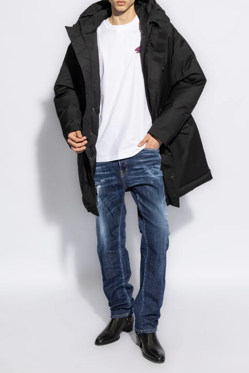 Dsquared2 Mid-Rise Slim Jeans