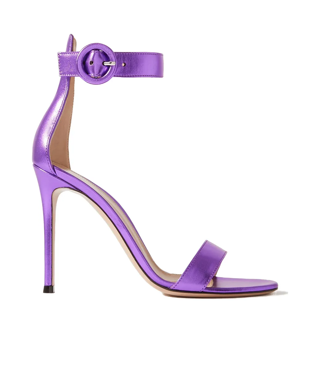 Round-Headed High-Heeled Sandals