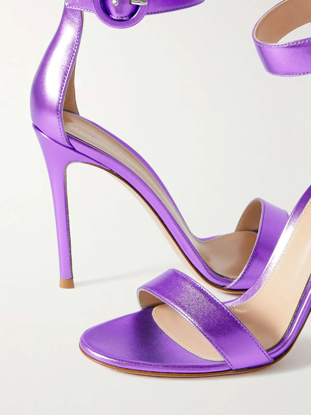 Round-Headed High-Heeled Sandals