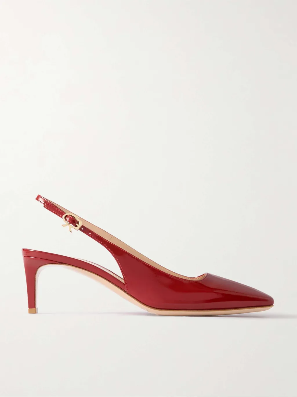 High-Heeled Sandals With Square Heads And Bright Skins