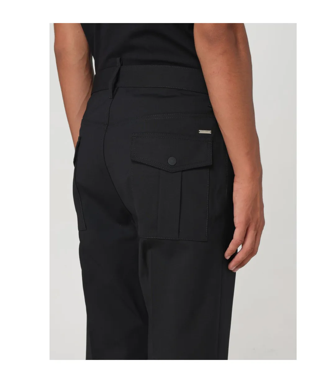 Belt-Loop Casual Pants