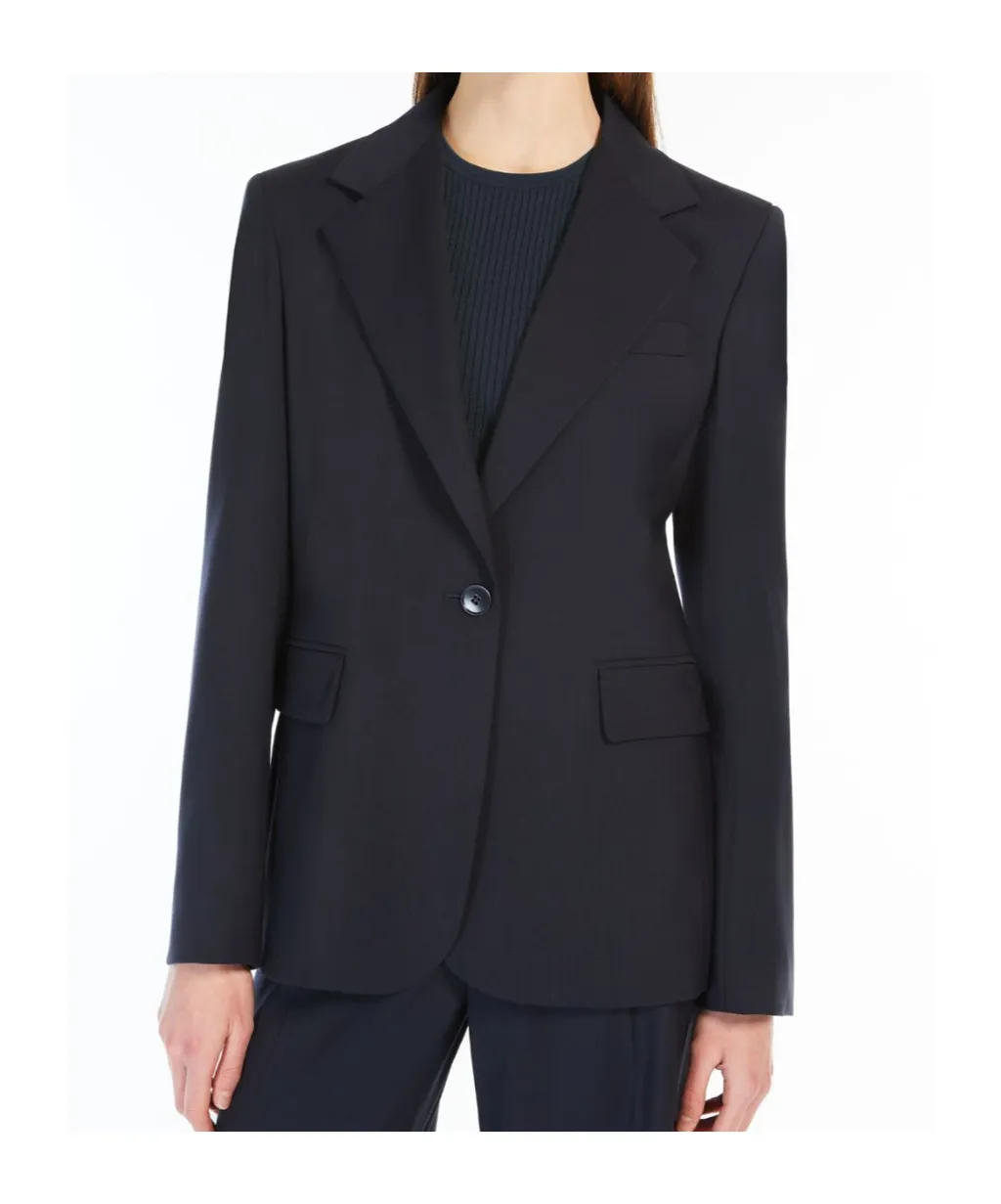 Weekend Max Mara Lamine Single-Breasted Jacket