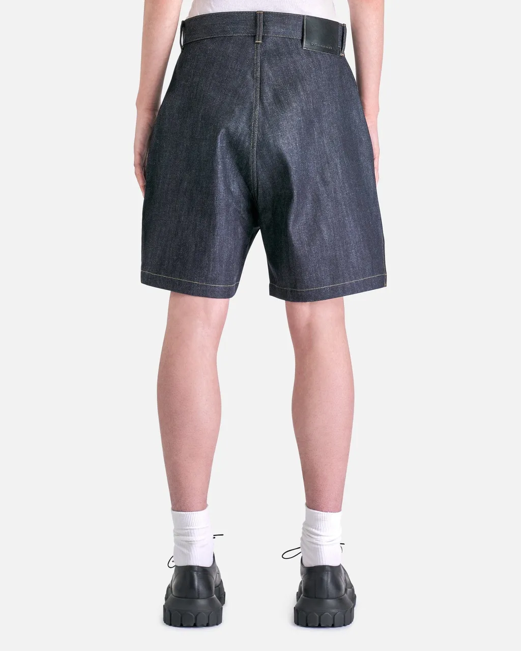 Rick Owens Drkshdw Denim Bermuda Shorts