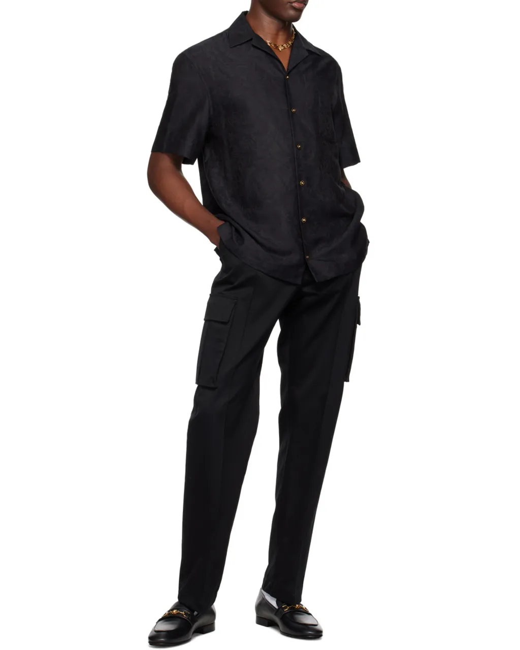 Versace Medusa '95 Round Toe Loafers