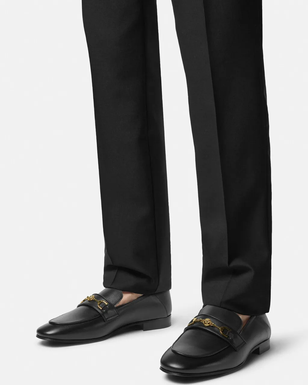 Versace Medusa '95 Round Toe Loafers