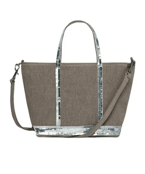 Cabas Tote Zippered Crossbody Bag
