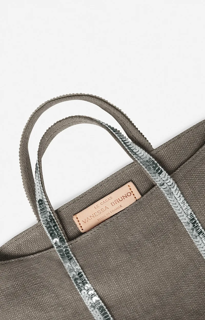 Cabas Tote Zippered Crossbody Bag