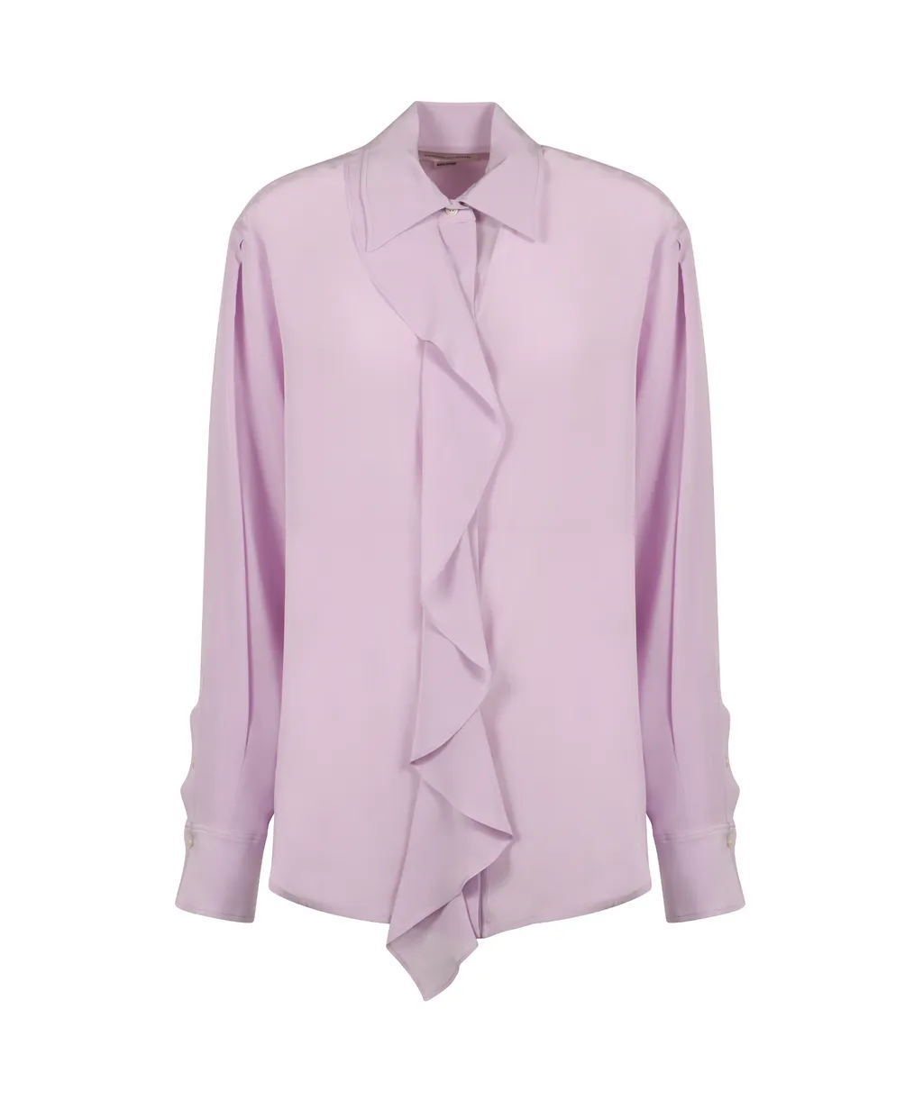 Victoria Beckham Ruffle Detailed Shirt