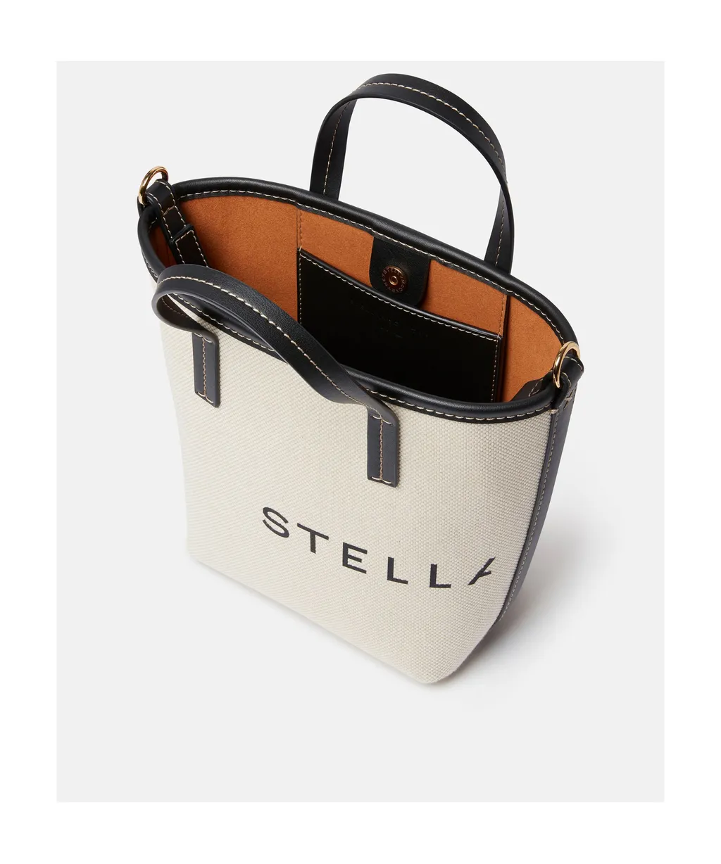 Stella Mccartney Logo-Printed Top Handle Bag