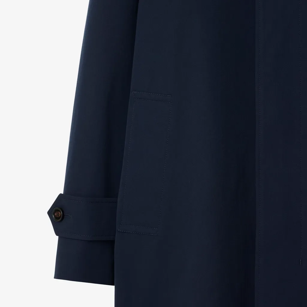 Long Gabardine Car Coat