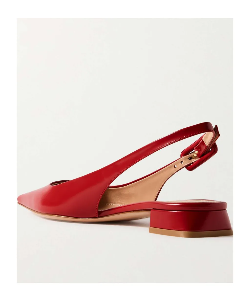 Open-Heeled Flats