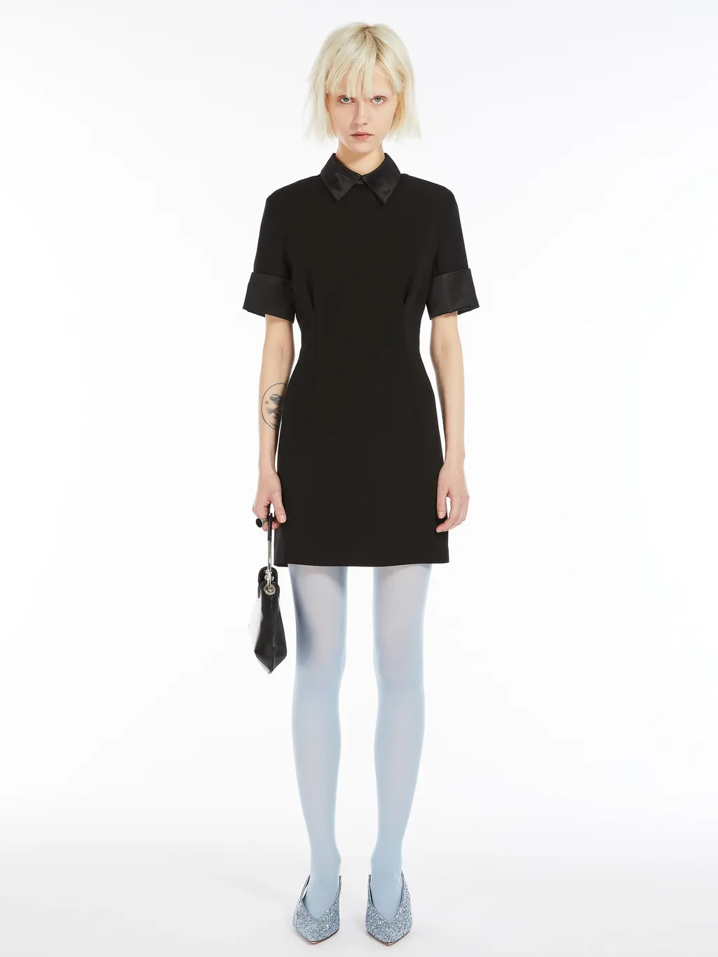 Sportmax	Cipro Straight Hem Mini Shirt Dress