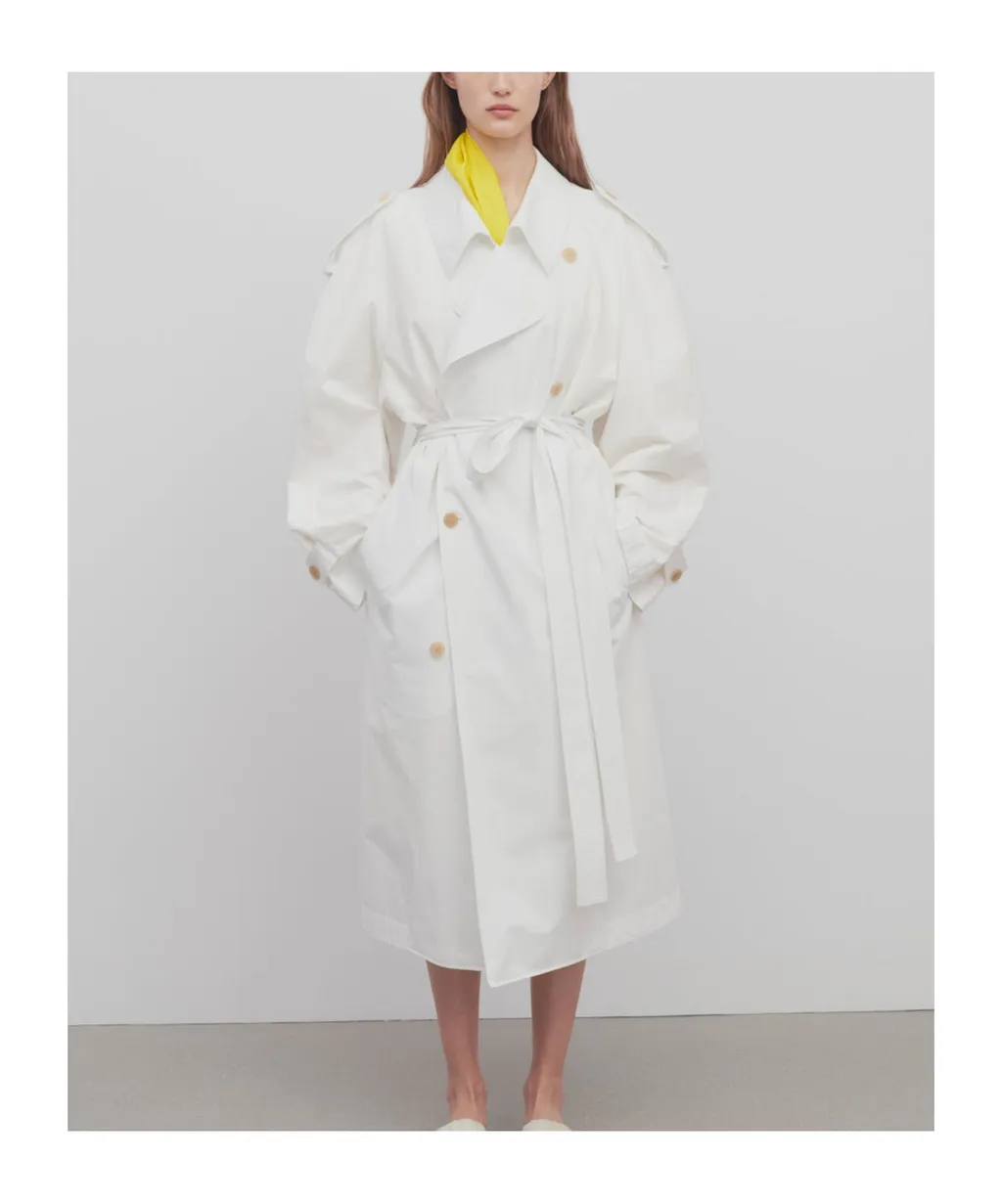 Double-Breasted Trench Coat