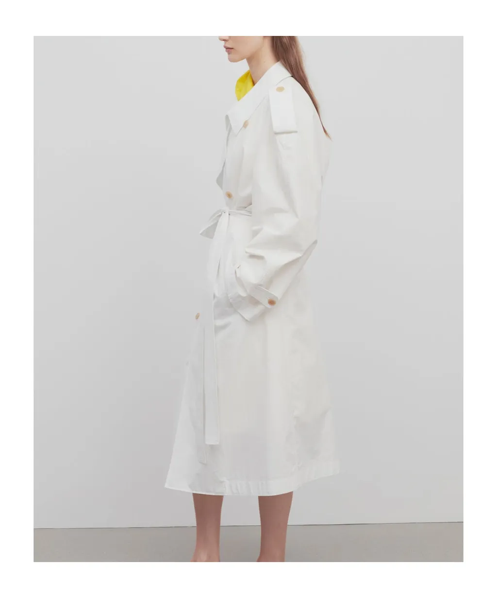 Double-Breasted Trench Coat