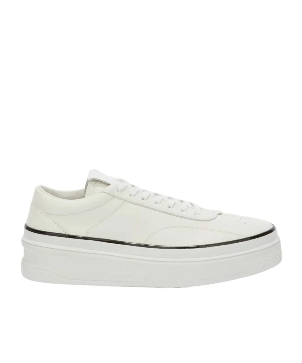 Jil Sander Chunky Sole Lace-Up Sneakers