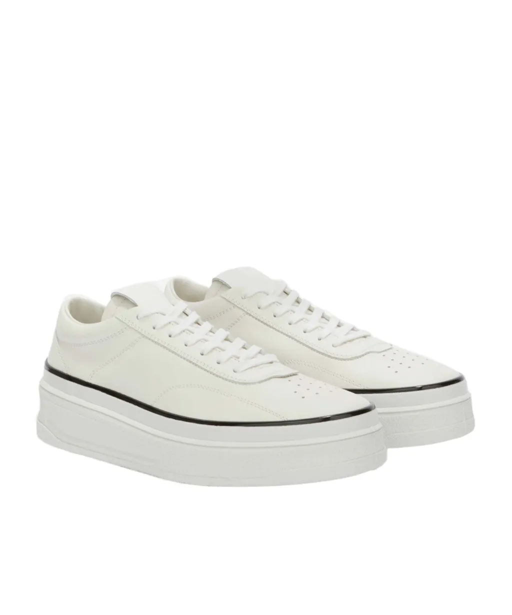 Jil Sander Chunky Sole Lace-Up Sneakers