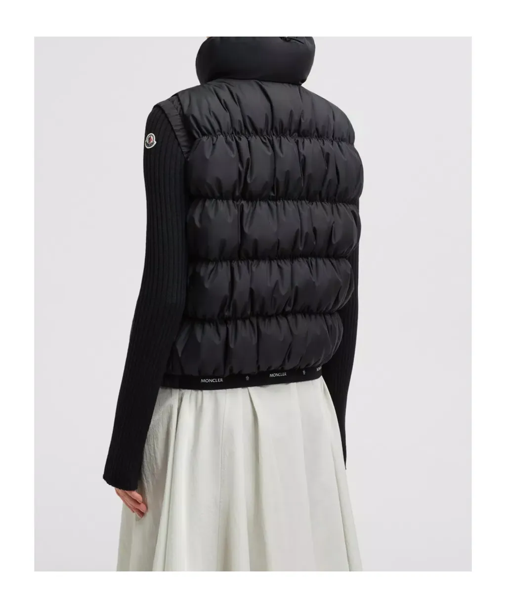 Moncler Logo Patch Padded Vest