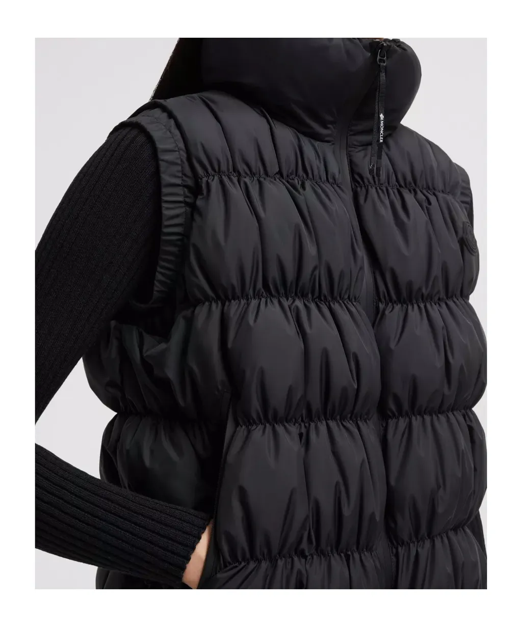 Moncler Logo Patch Padded Vest