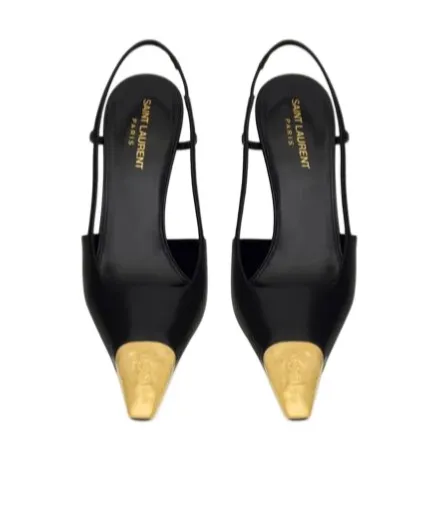 Saint Laurent Jeanne Slingback Pumps