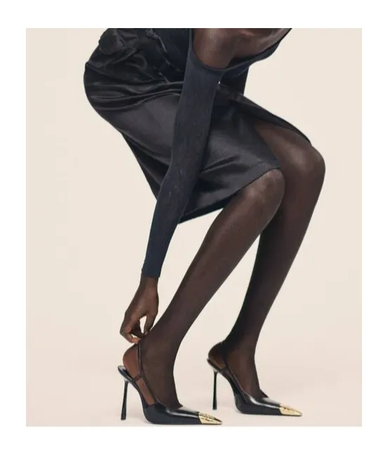 Saint Laurent Jeanne Slingback Pumps