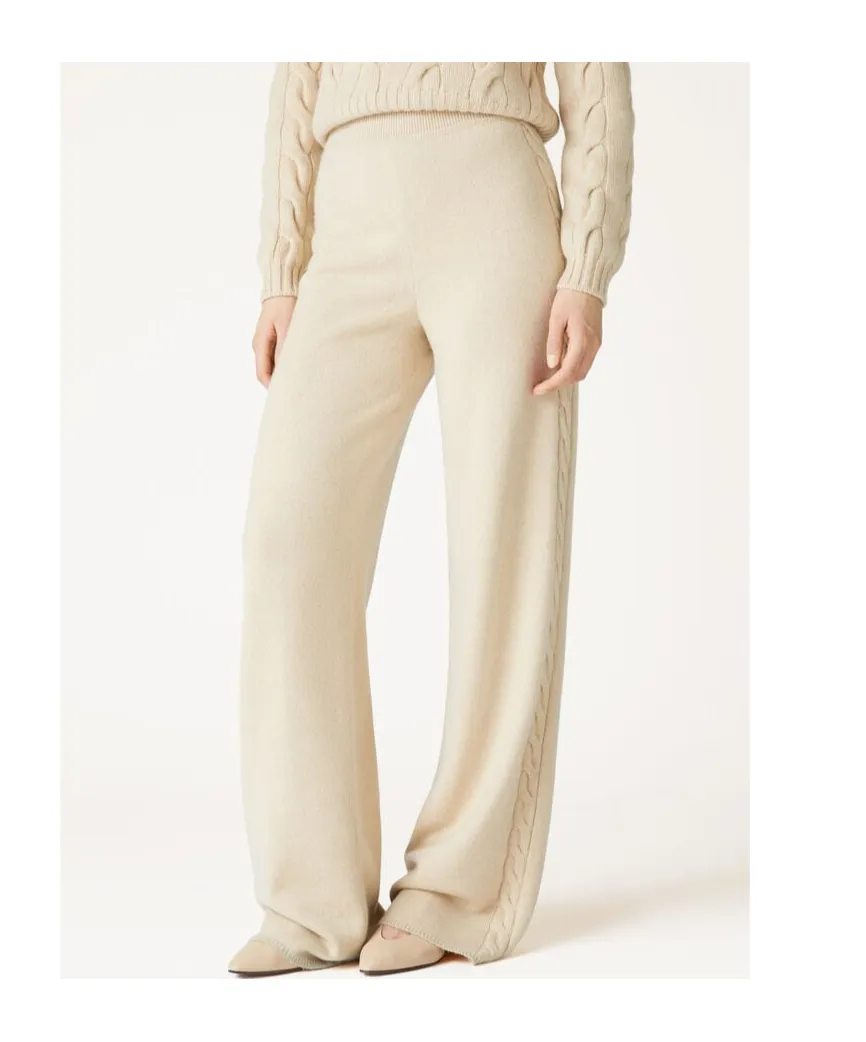 Elastic Waist Casual Pants