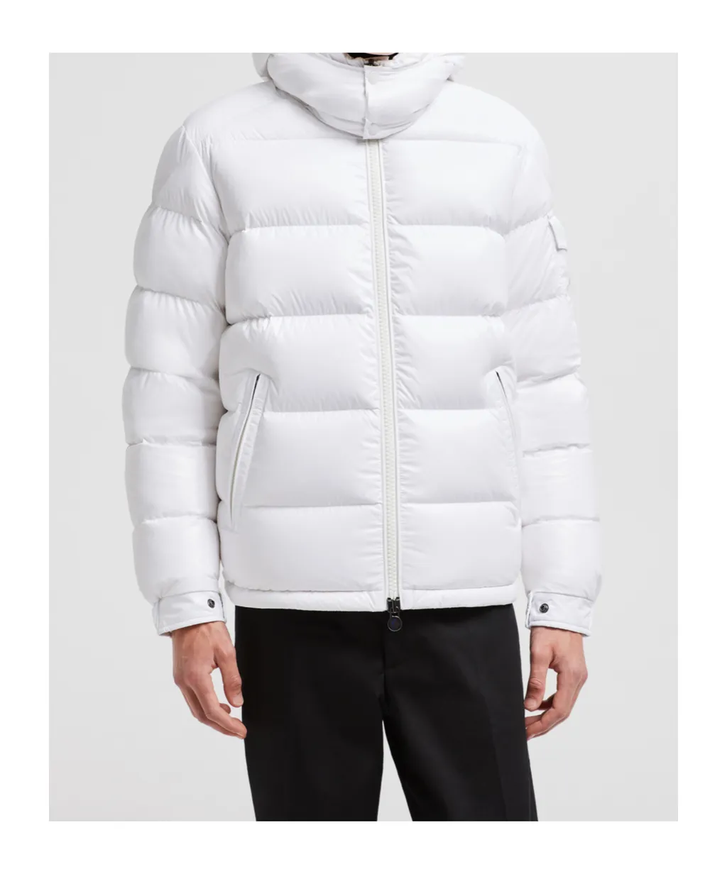Moncler Maya Hooded Zip-Up Padded Jacket