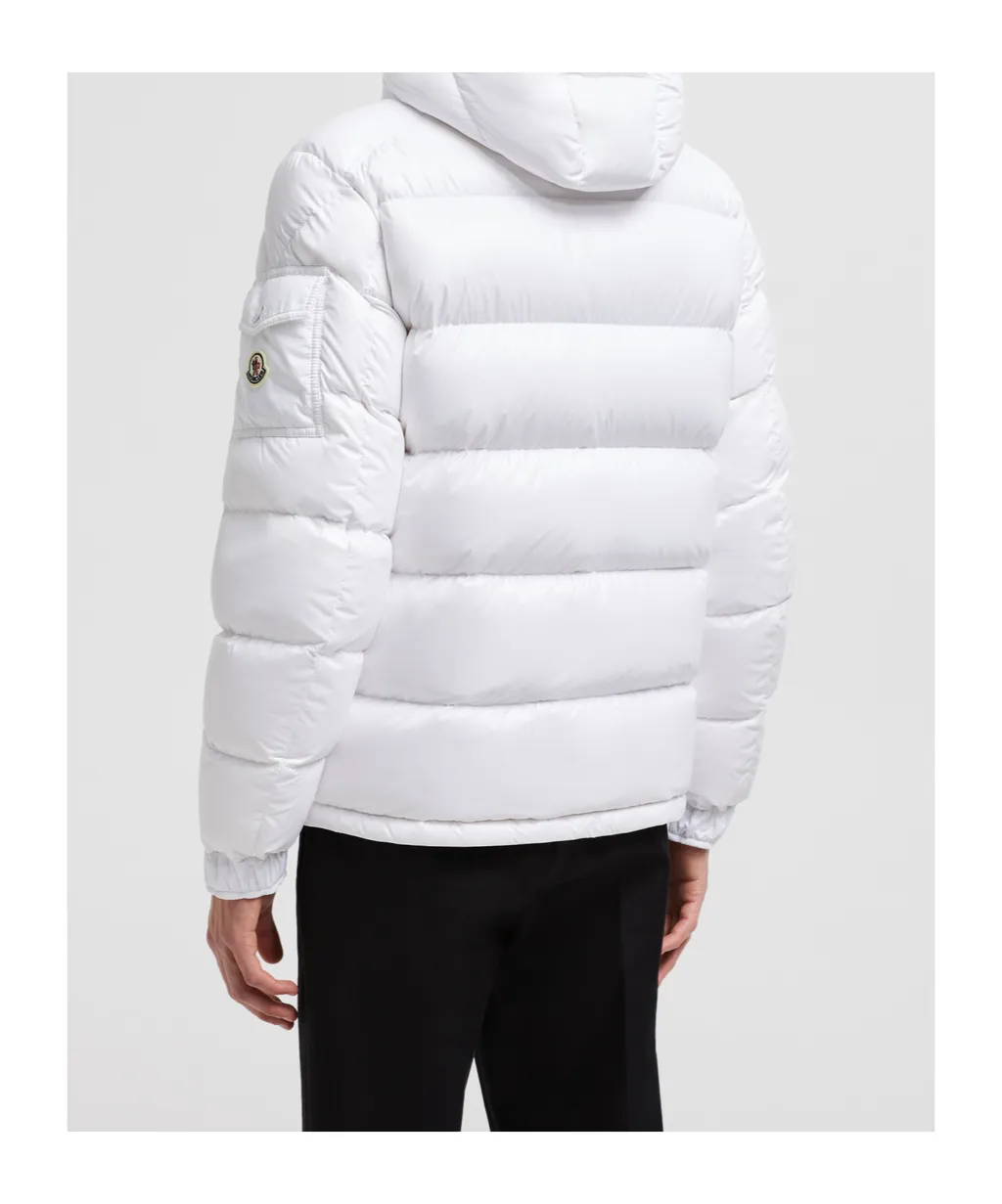Moncler Maya Hooded Zip-Up Padded Jacket