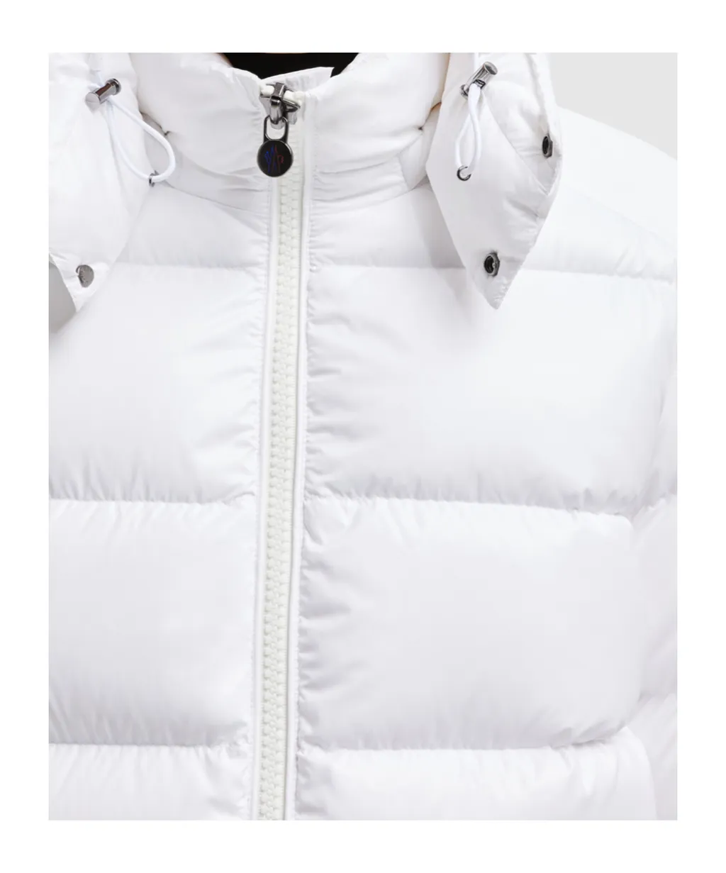 Moncler Maya Hooded Zip-Up Padded Jacket