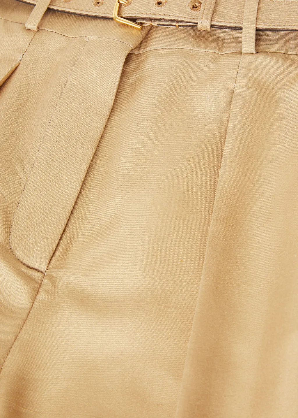 Loro Piana Edward Belted Trousers