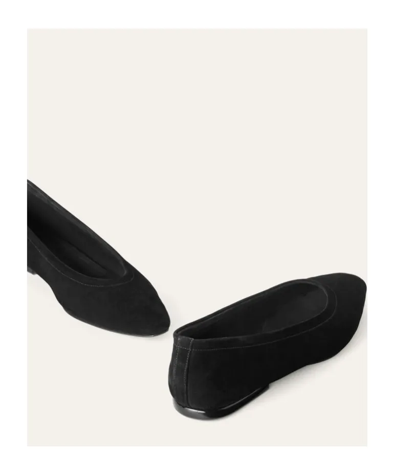 Loro Piana Round Toe Slip-On Flat Shoes
