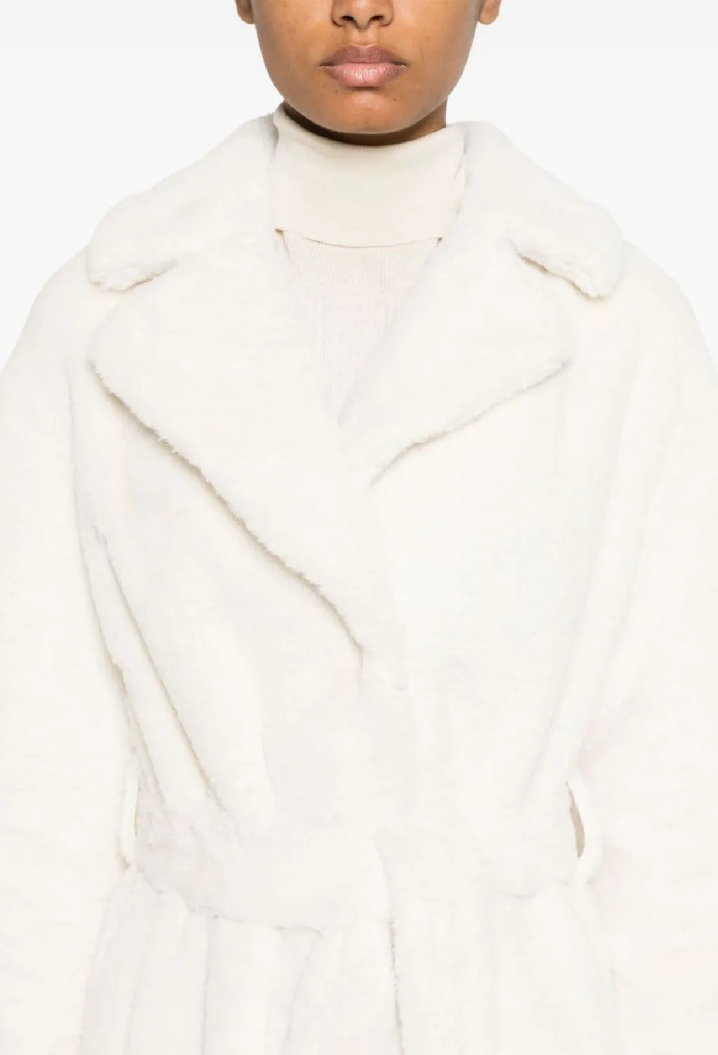 Herno Long-Sleeved Belted Coat