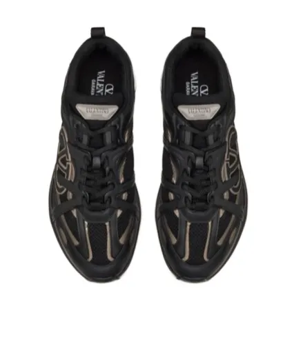 Valentino Vlogo Easyjog Lace-Up Sneakers