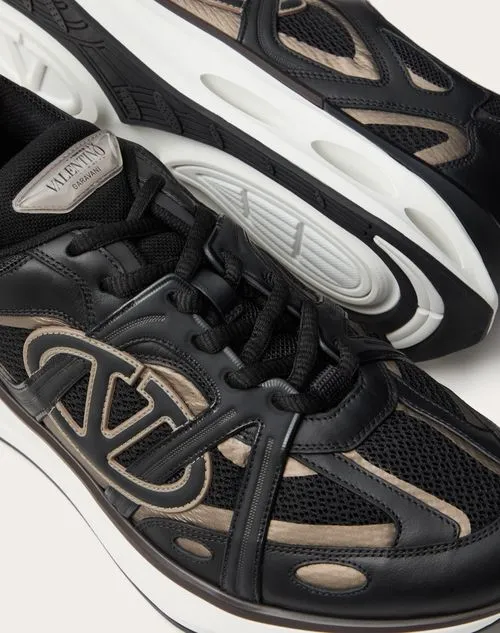 Valentino Vlogo Easyjog Lace-Up Sneakers
