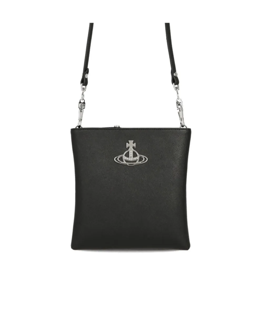 Saffiano Square Crossbody Bag