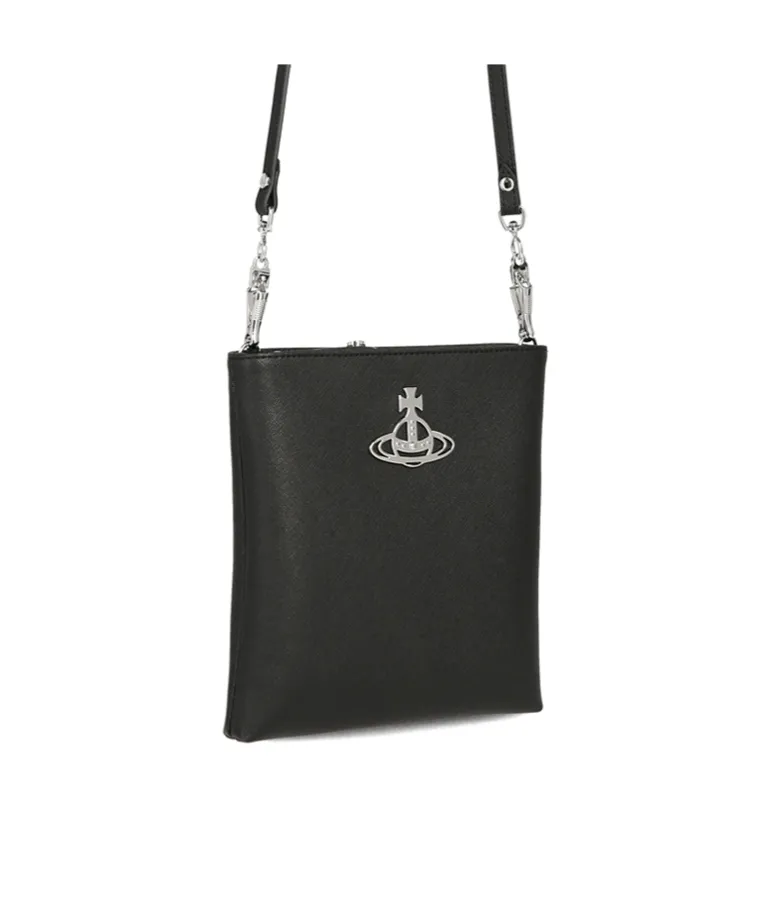 Saffiano Square Crossbody Bag