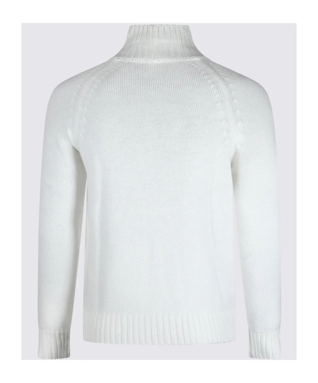 Eleventy High-Neck Knitted Jumper