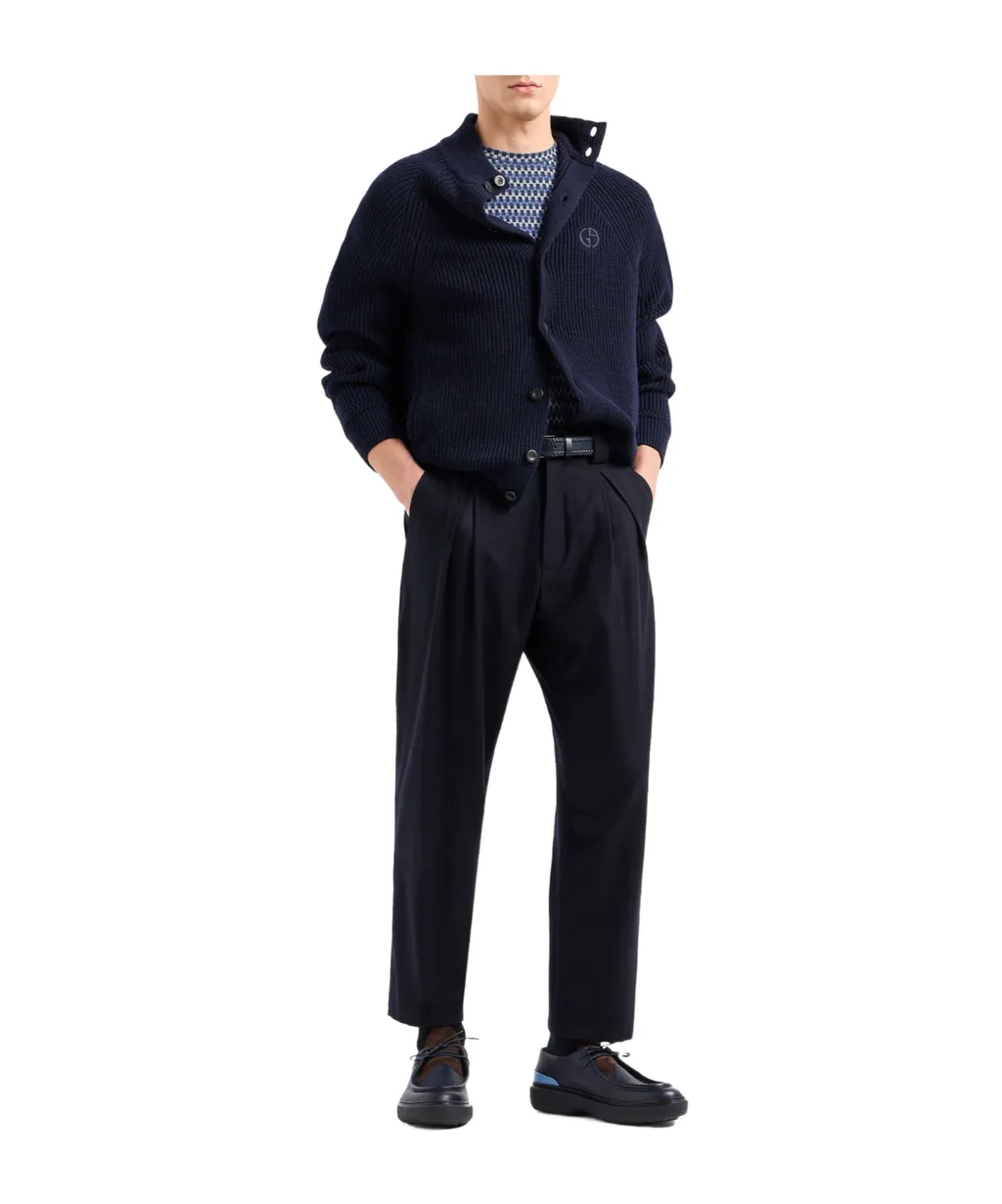 Giorgio Armani Single-Pleat Lightweight Trousers
