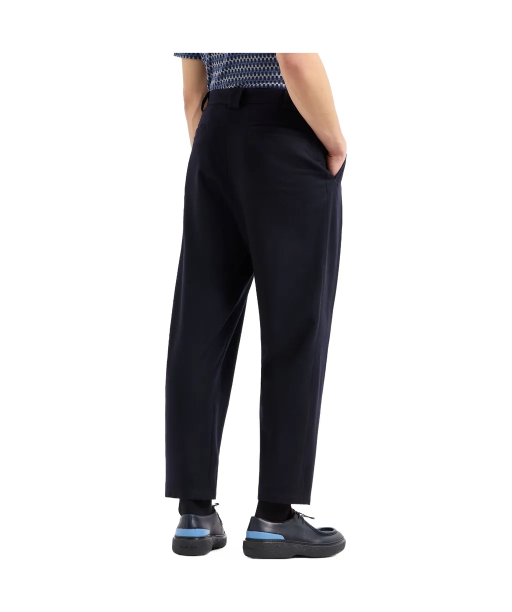 Giorgio Armani Single-Pleat Lightweight Trousers