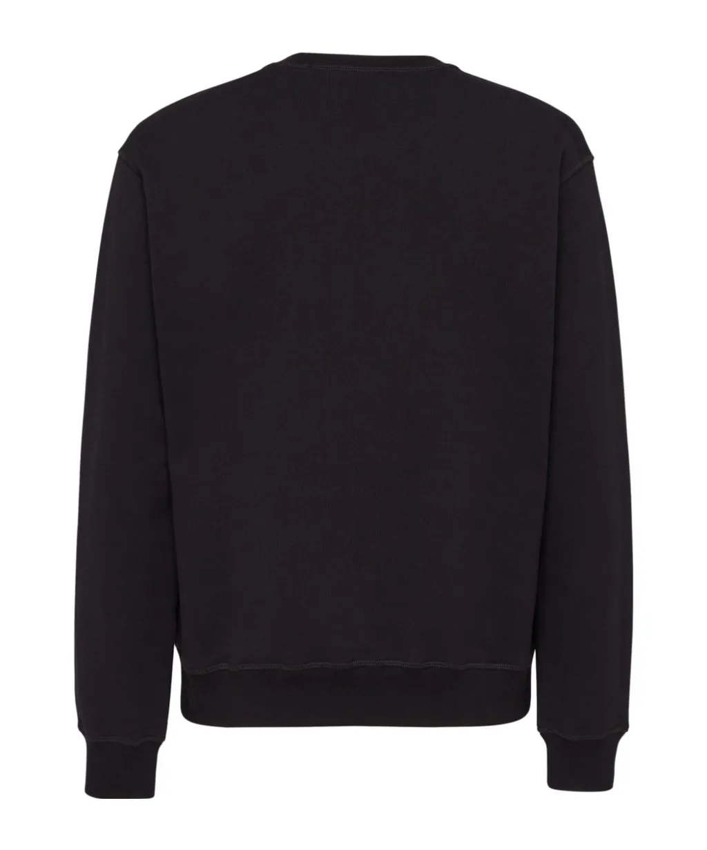 Dsquared2 Distressed Logo-Printed Sweatshirt