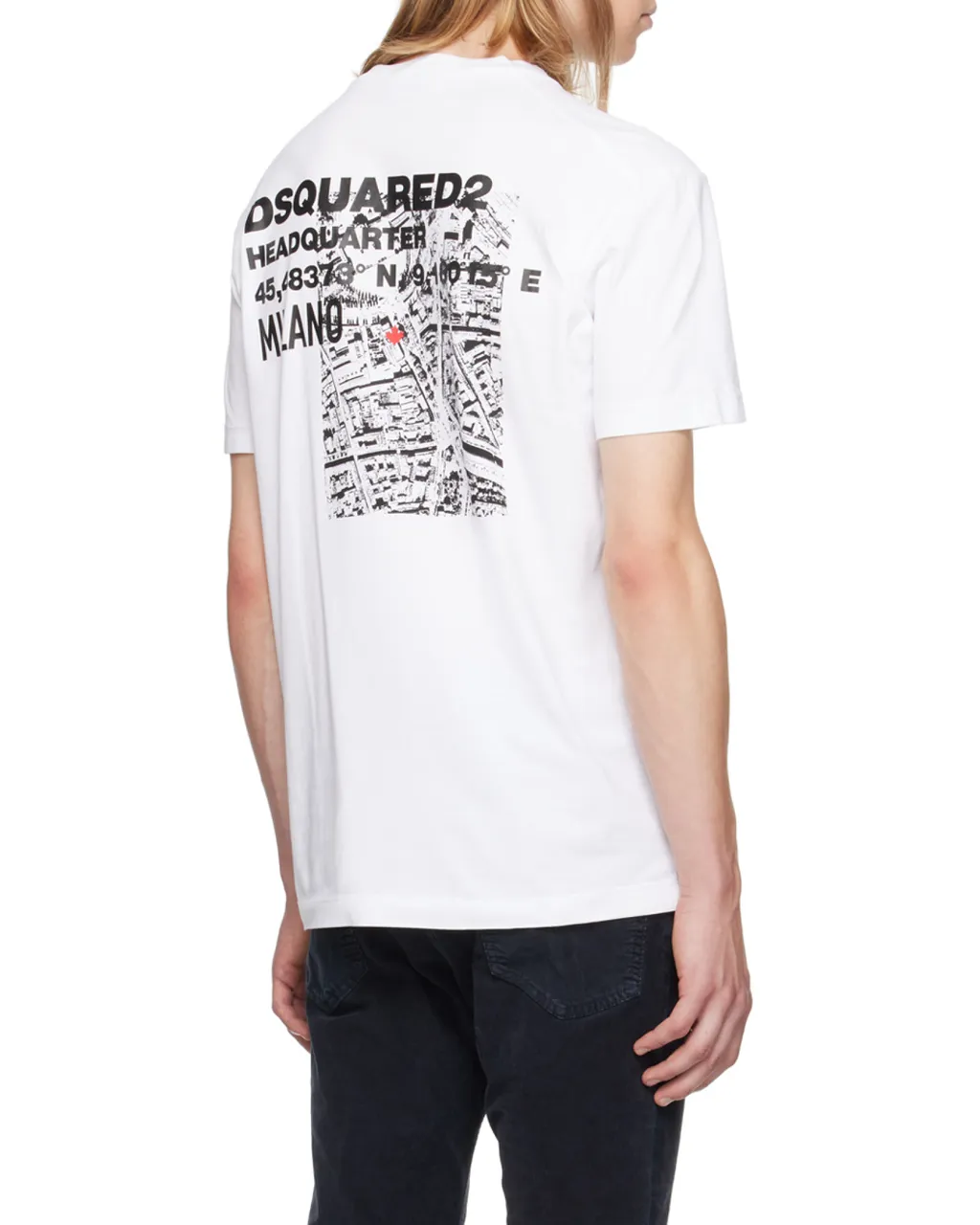 Dsquared2 Logo Printed Crewneck T-Shirt