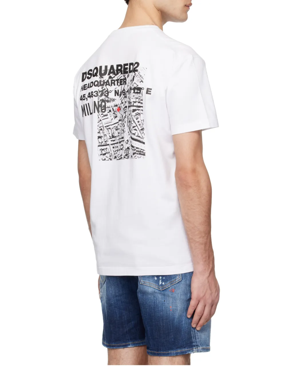 Dsquared2 Logo Printed Crewneck T-Shirt