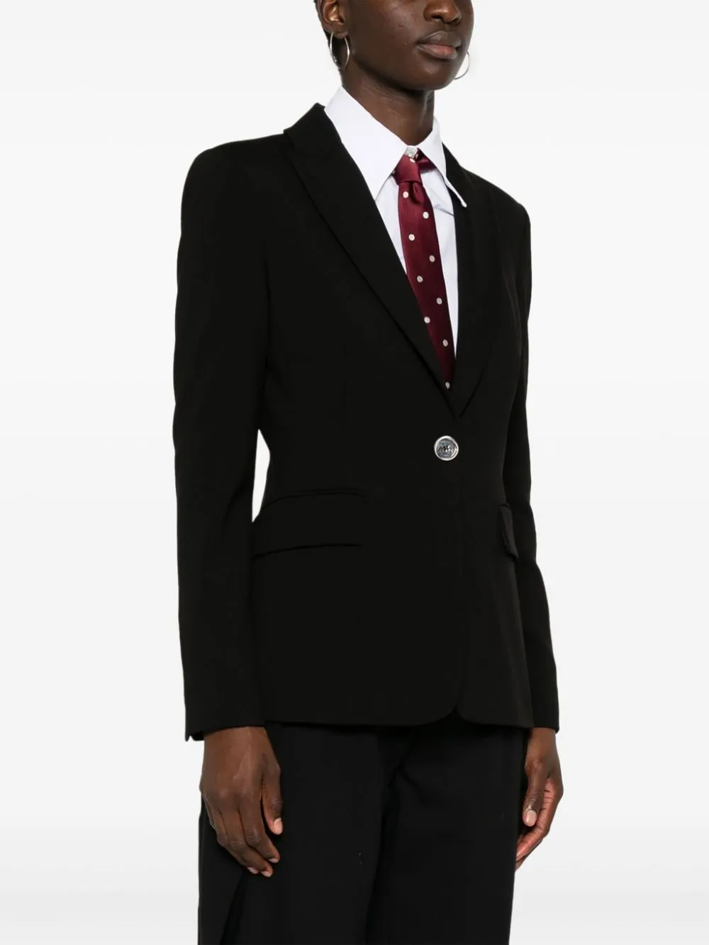 Pinko Signum Single-Breasted Tailored Blazer